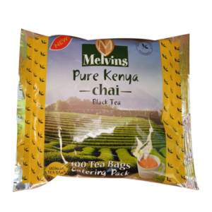 Melvins Pure Kenya Tea 100 Teabags Untagged (Catering Pack)