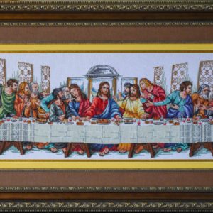 CSI 2100 Cross stitched Last Supper