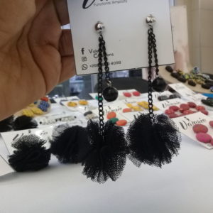 Pom-Pom Earrings