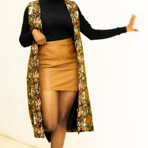 The Bantu Sleeveless Kimono