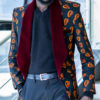 African print Men's Overcoat