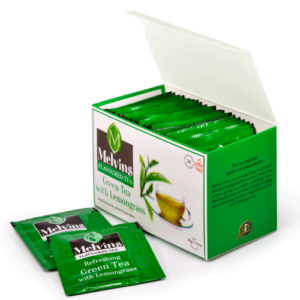 Melvins Green Tea with Lemongrass Teabags 25s