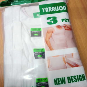 Cotton vest 3pcs