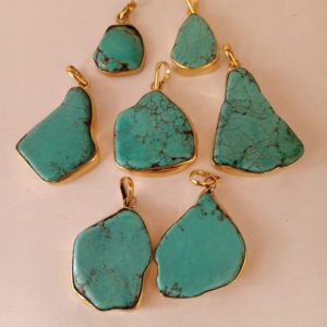 Turquoise Gemstone Pendant