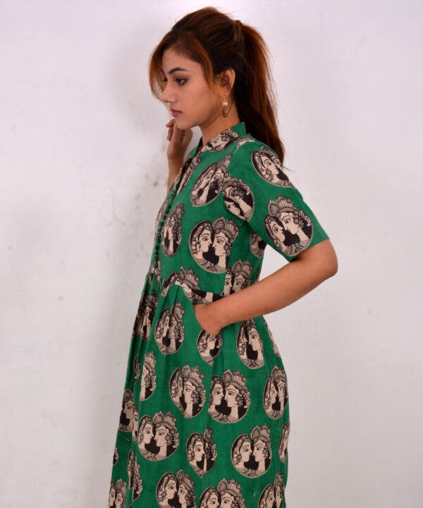 Radhe Krishna Cotton Dress 2