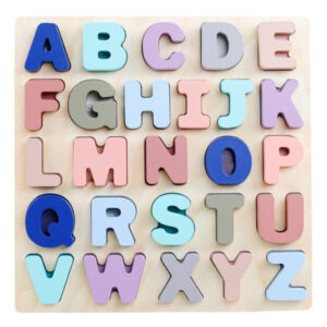 Wooden Alphabet Puzzle Board