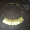 Boho Brass Sticks Neckpiece