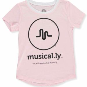 Musical.ly shortsleeved tops