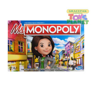 Hasbro Gaming E8424 Ms Monopoly Board Game