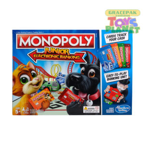 Hasbro Gaming E1842 Monopoly Junior Electronic Banking Game