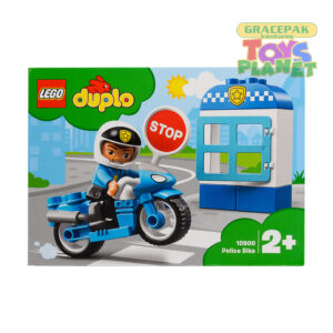 LEGO 10900 DUPLO Town Police Bike Building Blocks – 8 Pieces