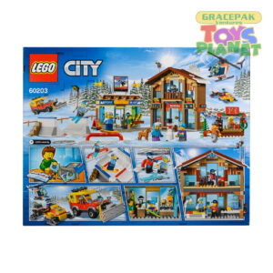 LEGO City Ski Resort 60203 Building Kit – 806 Pieces