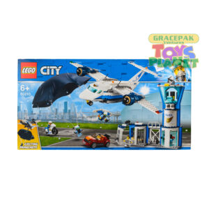 LEGO City Sky Police Air Base 60210 Building Kit – 529 Pieces