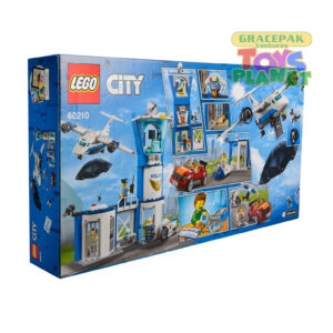 LEGO City Sky Police Air Base 60210 Building Kit – 529 Pieces