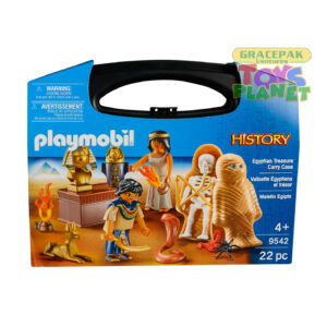 Playmobil 9542 History Egyptian Treasure Carry Case