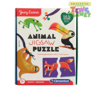 Clementoni-Young Learner: Animal Jigsaw Puzzle