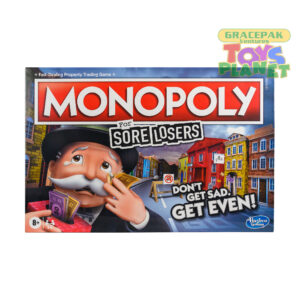 Hasbro Gaming E9972 Monopoly For Sore Losers Board Game